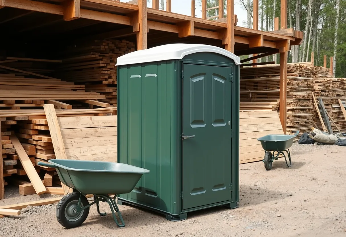 Construction Porta Potty Rental
